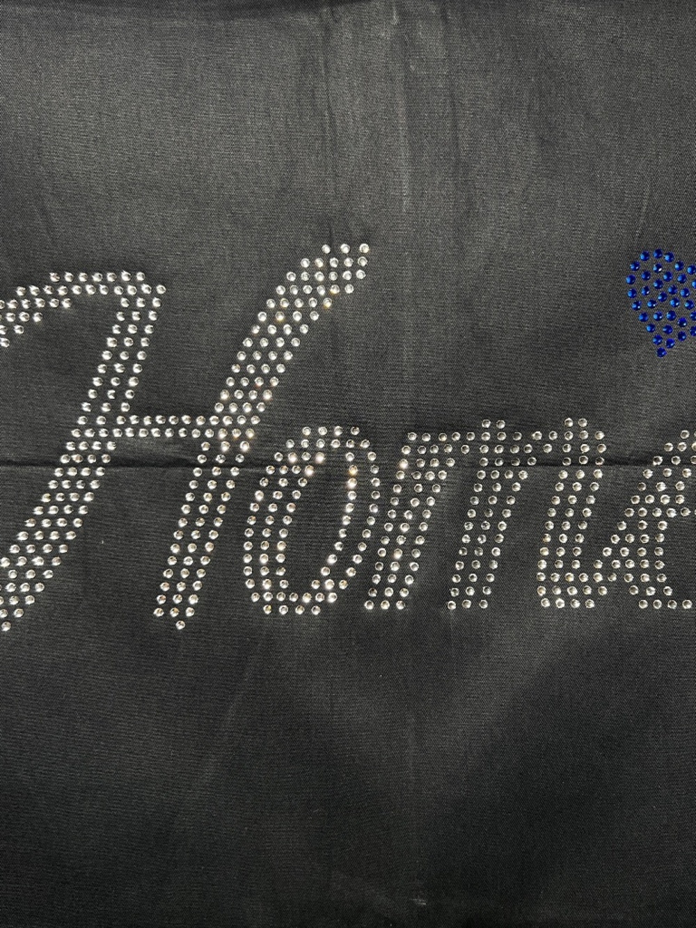 Home Heart Rhinestone Throw Pillow [34R] - Picture 4 of 6